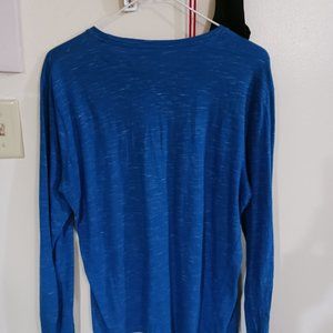Blue long sleeve shirt like new  aeropostile